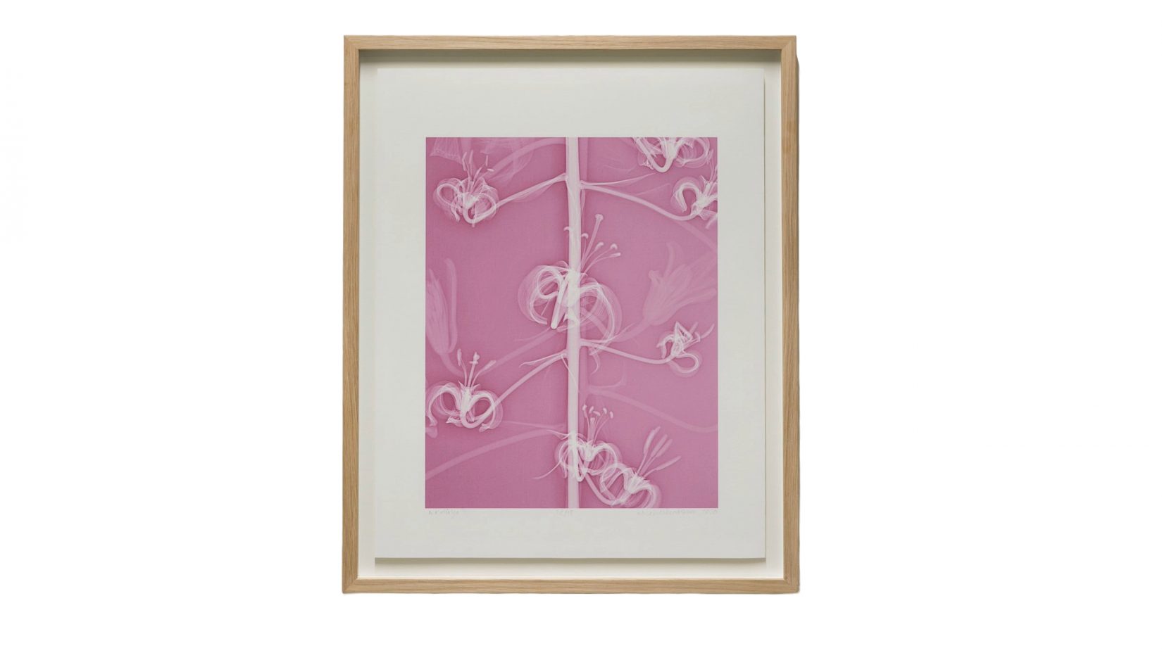 Tavla på en abstrakt form av en en bomma