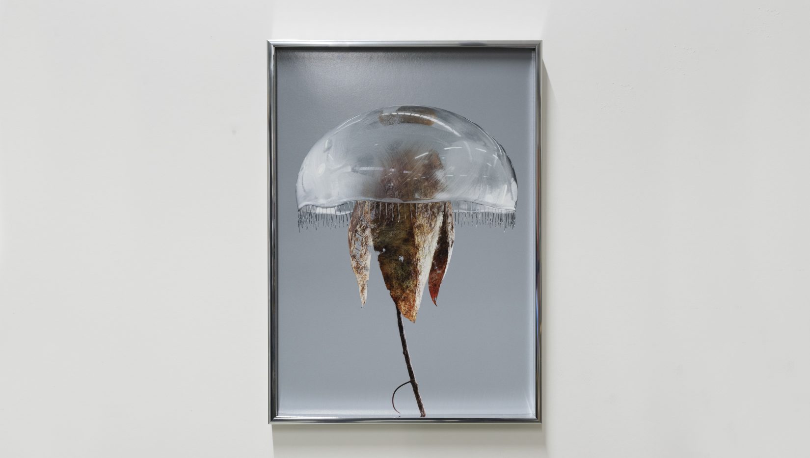 Olika material i form av en blomma