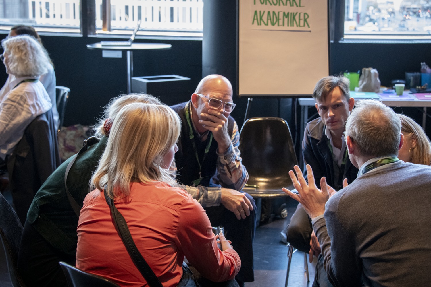En grupp människor